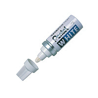 Pentel x100W Perm White Mrkr Box 12