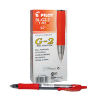 Pilot G2 07 Rflable Red Box 12
