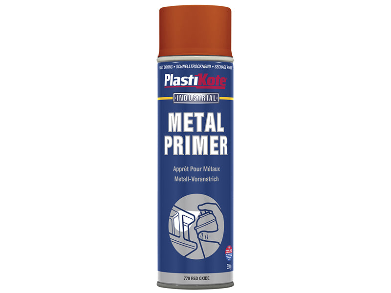 PlastiKote 440.0010600.076 Metal Primer Spray Red Oxide 400ml