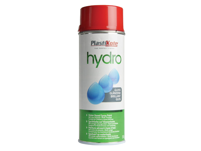 PlastiKote 440.0111011.076 Hydro Spray Paint Deep Red Gloss 350ml