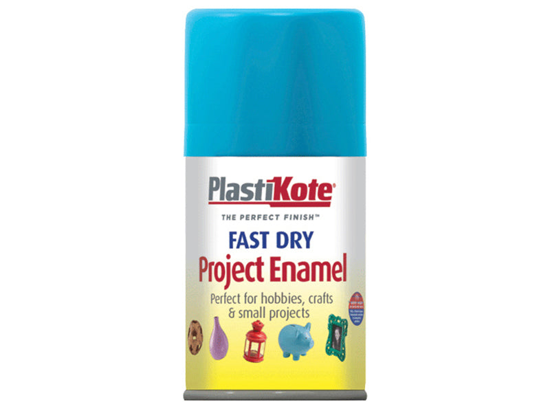 PlastiKote 440.0001170.046 Fast Dry Enamel Aerosol Sky Blue 100ml