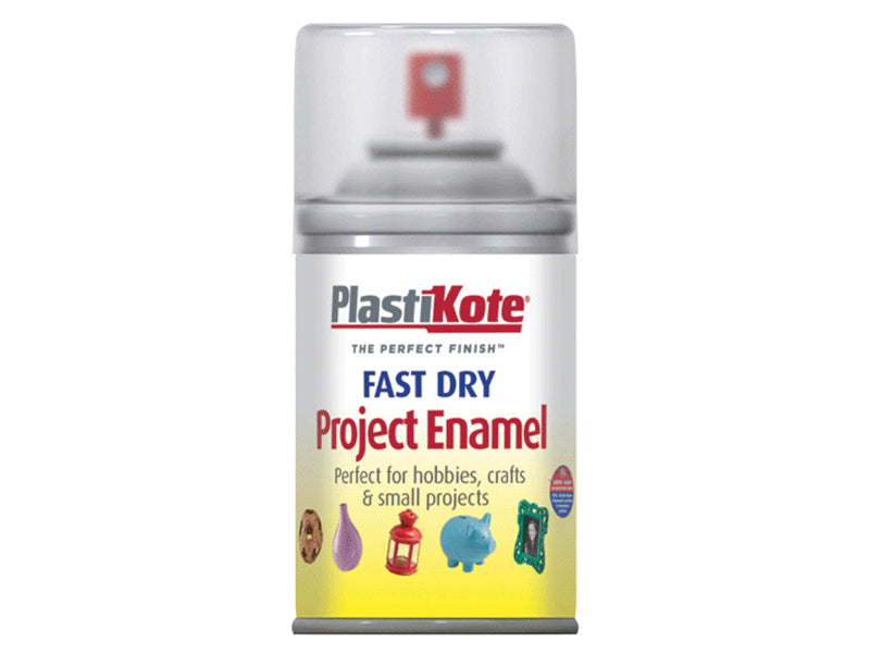 PlastiKote 440.0001190.046 Fast Dry Enamel Aerosol Clear 100ml