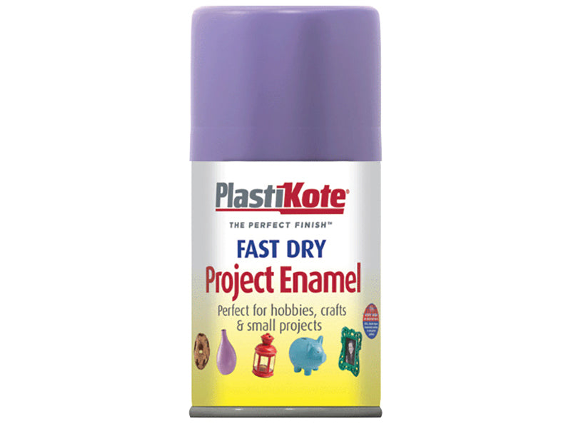 PlastiKote 440.0001200.046 Fast Dry Enamel Aerosol Lavender 100ml