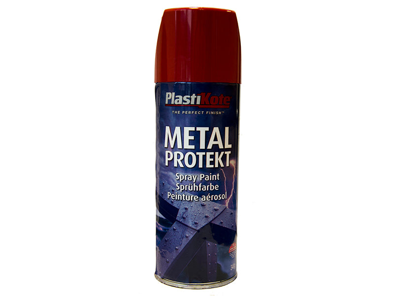 PlastiKote 440.0001292.076 Metal Protekt Spray Bright Red 400ml RAL3001