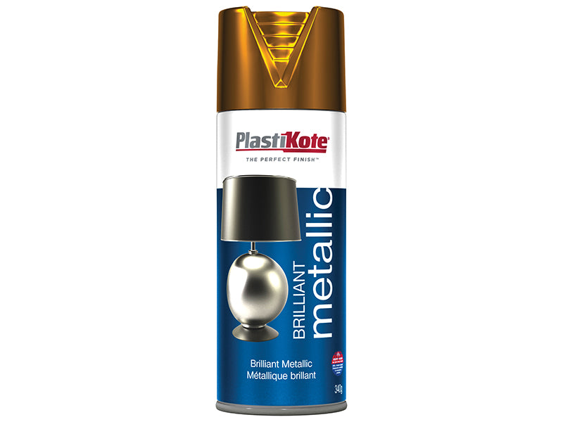 PlastiKote 440.0000162.076 Brilliant Metallic Spray Copper 400ml