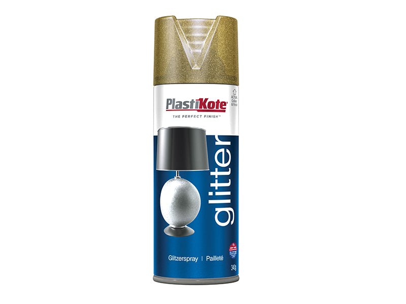 PlastiKote 440.0000172.076 Glitter Effect Spray Gold 400ml