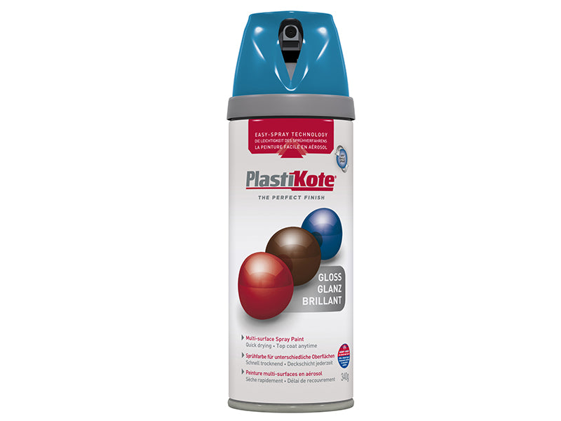 PlastiKote 440.0021117.076 Twist & Spray Gloss Exotic Sea 400ml