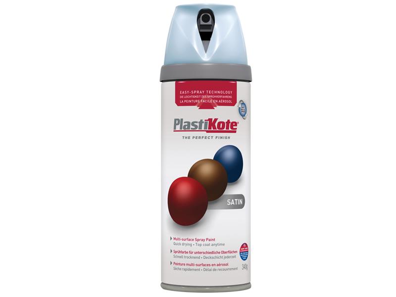 PlastiKote 440.0022117.076 Twist & Spray Satin Baby Blue 400ml