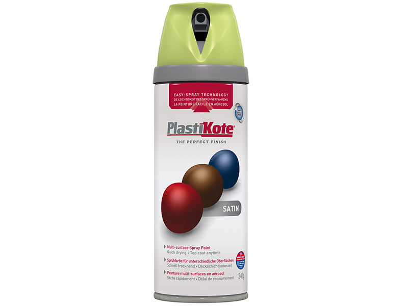 PlastiKote 440.0022121.076 Twist & Spray Satin Pistachio 400ml