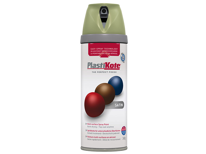 PlastiKote 440.0022122.076 Twist & Spray Satin Leafy Rise 400ml