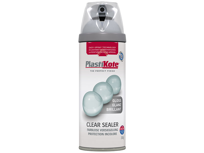 PlastiKote 440.0024000.076 Twist & Spray Gloss Clear 400ml