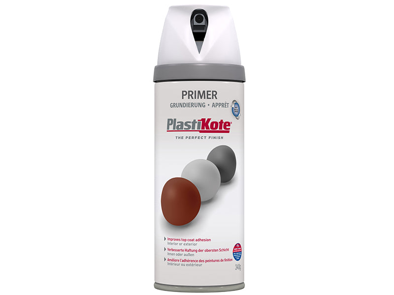 PlastiKote 440.0025000.076 Twist & Spray Primer White 400ml