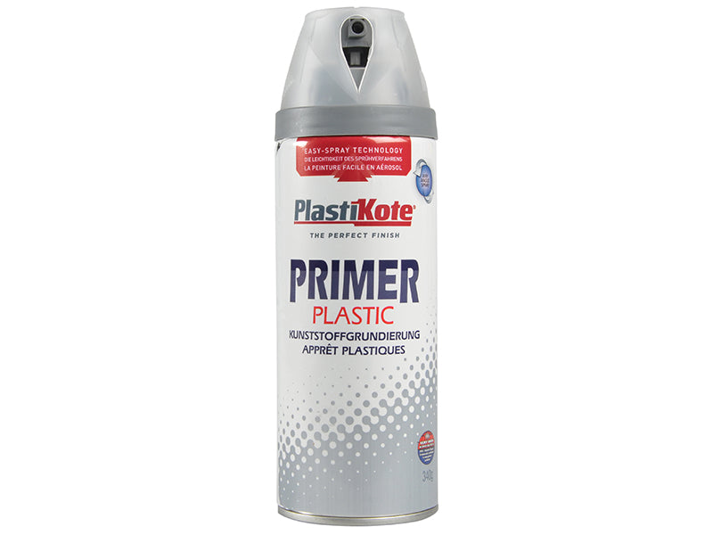 PlastiKote 440.0025606.076 Twist & Spray Plastic Primer 400ml