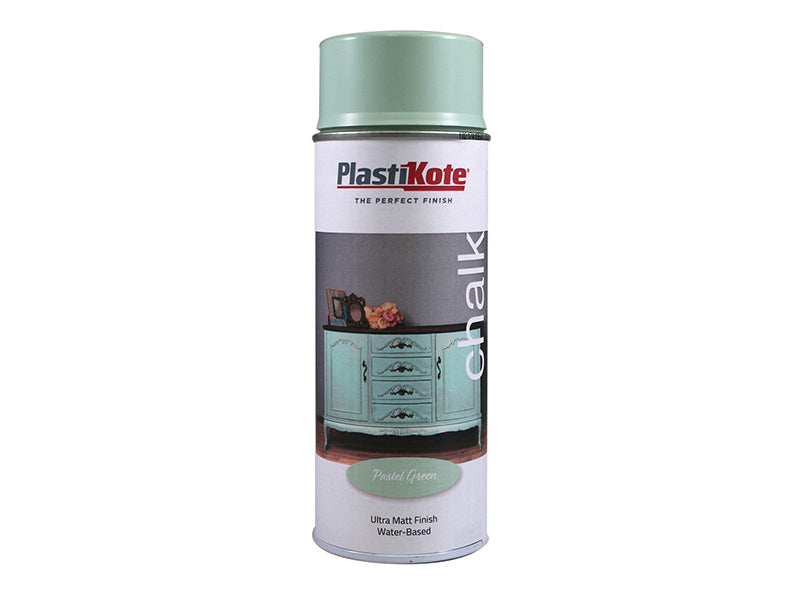 PlastiKote 440.0027104.076 Chalk Finish Spray Pastel Green 400ml