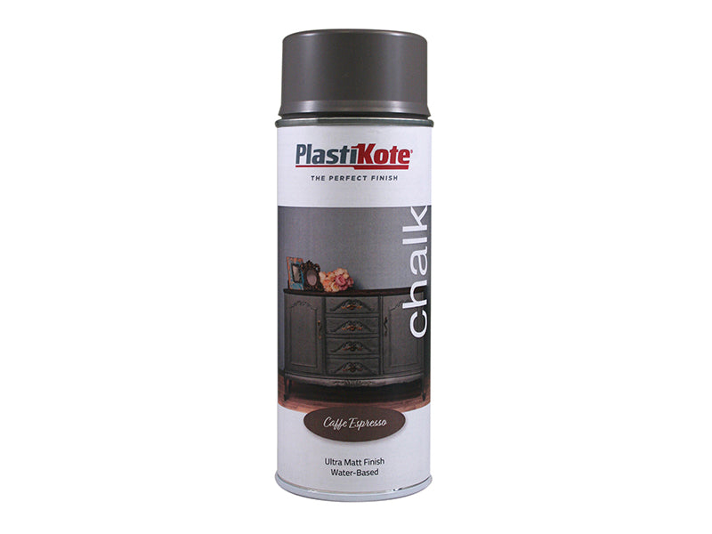 PlastiKote 440.0027106.076 Chalk Finish Spray Caffe Espresso 400ml