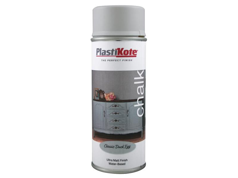 PlastiKote 440.0027108.076 Chalk Finish Spray Classic Duck Egg 400ml