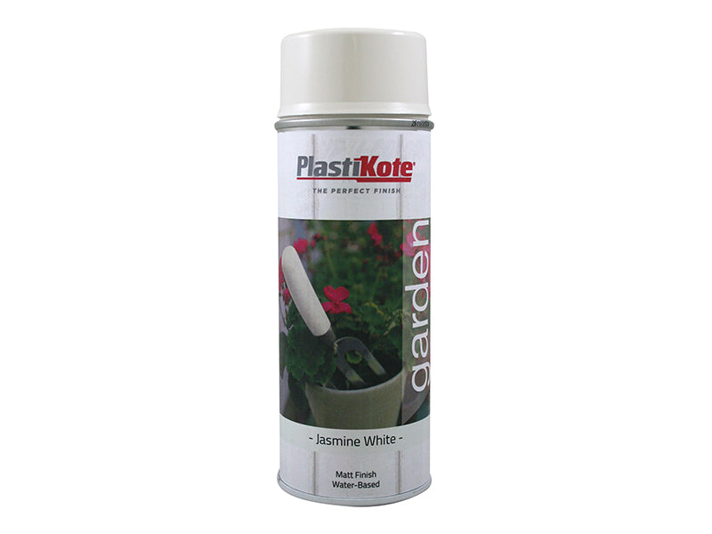 PlastiKote 440.0027203.076 Garden Colours Spray Paint Jasmine White 400ml