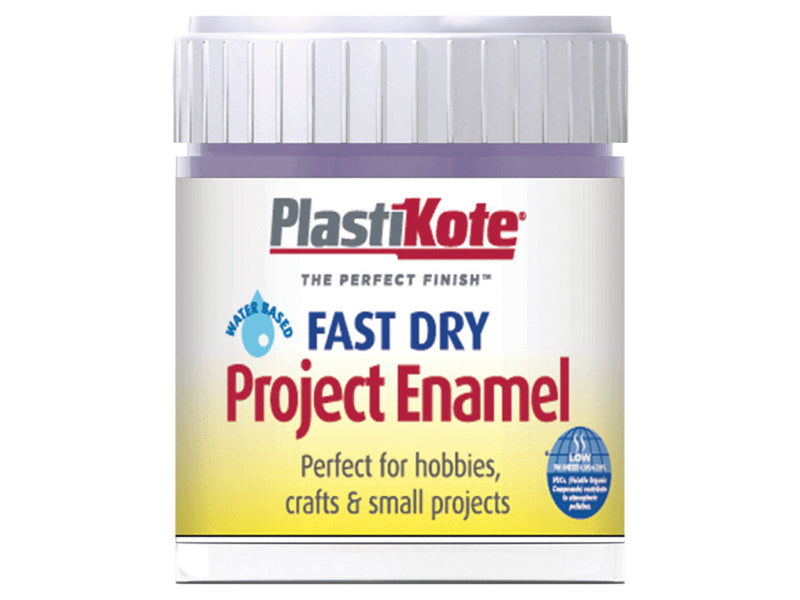 PlastiKote 440.0000022.067 Fast Dry Enamel Paint B22 Bottle Lavender 59ml