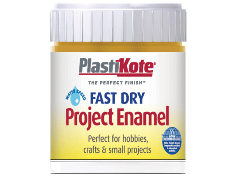 PlastiKote 440.0000033.067 Fast Dry Enamel Paint B33 Bottle Brass 59ml