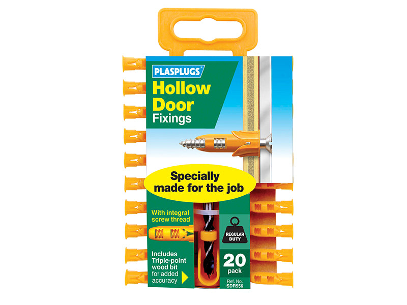 Plasplugs SDR556CC SDR556 Hollow Door Fixings (20)