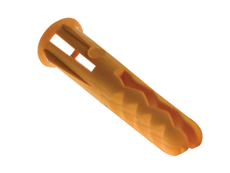 Plasplugs SYP501CC SYP 501 Solid Wall Super Grips� Fixings Yellow (100)