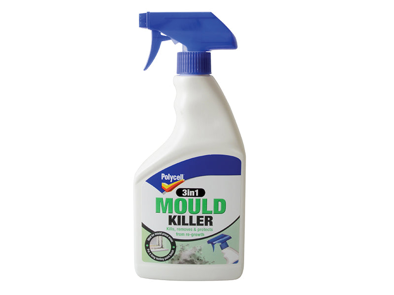 Polycell 6033780 3-in-1 Mould Killer 500ml Spray