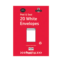 C4 P/Sal Wht 90gsm Env Pack 10 x20