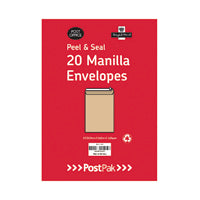 C4 P/Seal Man 90gsm Env Pack Pk200