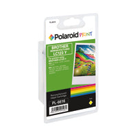 Polaroid Brother LC123Y Rem Ink Ylw
