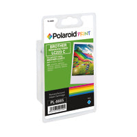 Polaroid Brother LC233C Rem Ink Cy