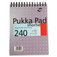 Pukka Wrebnd Notebk 240Pg Gold Pk3