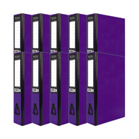 Pukka Brights Box File FC Ppl Pk10