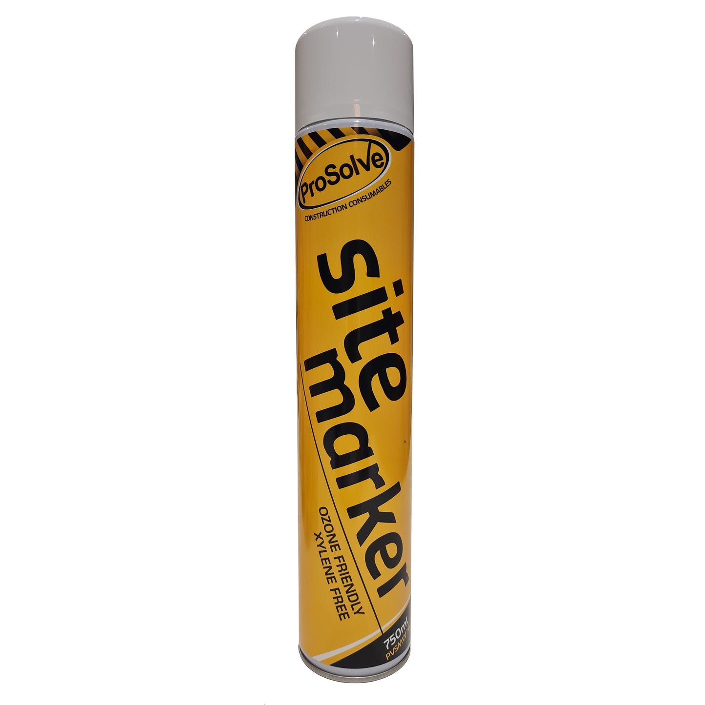 Prosolve SiteMarker 750ml White Line Marking Spray paint survey builders marker Sports Grounds