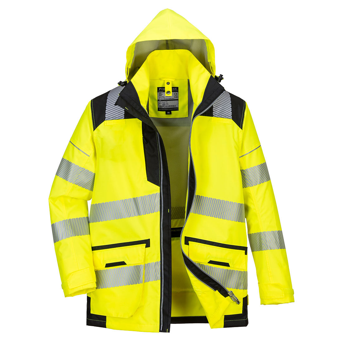 Portwest PW367YBRL -  sz L  PW3 Hi-Vis 5-in-1 jacket Yellow/Black