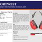 Portwest PW47 - Red Endurance Clip-On Ear Protectors