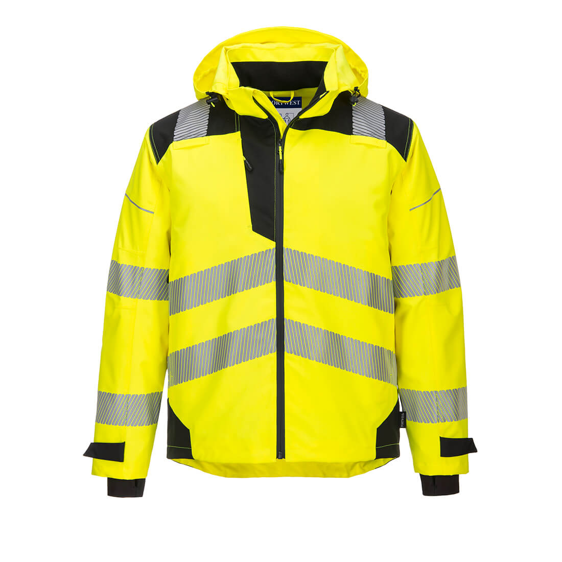 Portwest PW360YBRL -  sz L  PW3 Extreme Breathable Rain Jacket Yellow/Black