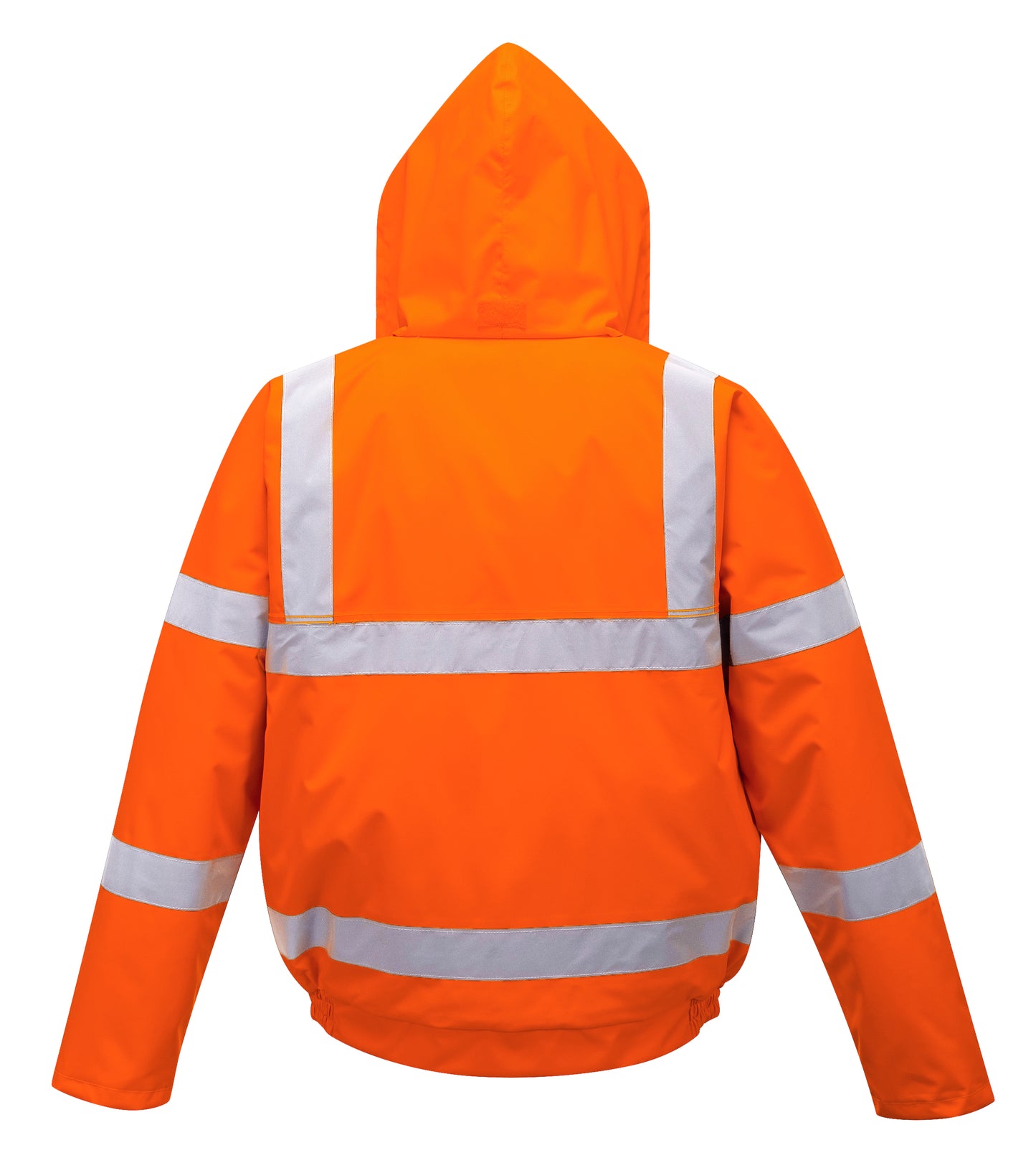 PORTWEST S463 -sz 5XL ORANGE Hi-Vis Bomber Jacket Safety Reflective Road
