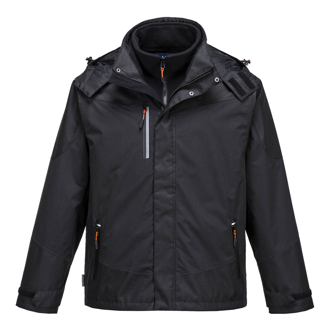 Portwest S553BKRM -  sz M Radial 3 in 1 Jacket Black work wear