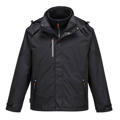 Portwest S553BKRXXL -  sz XXL Radial 3 in 1 Jacket Black work wear