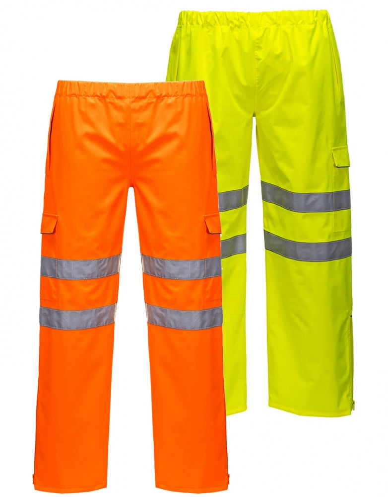 Portwest S597 - Hi Vis Extreme Trouser - Orange or Yellow, work wear