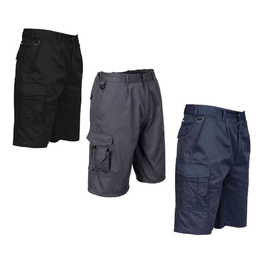 Portwest S790 - Combat Shorts - Black Navy
