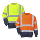 Portwest B306 Hi-Visibility Orange Yellow Two Tone Hi-Vis Sweatshirt Work Jumper