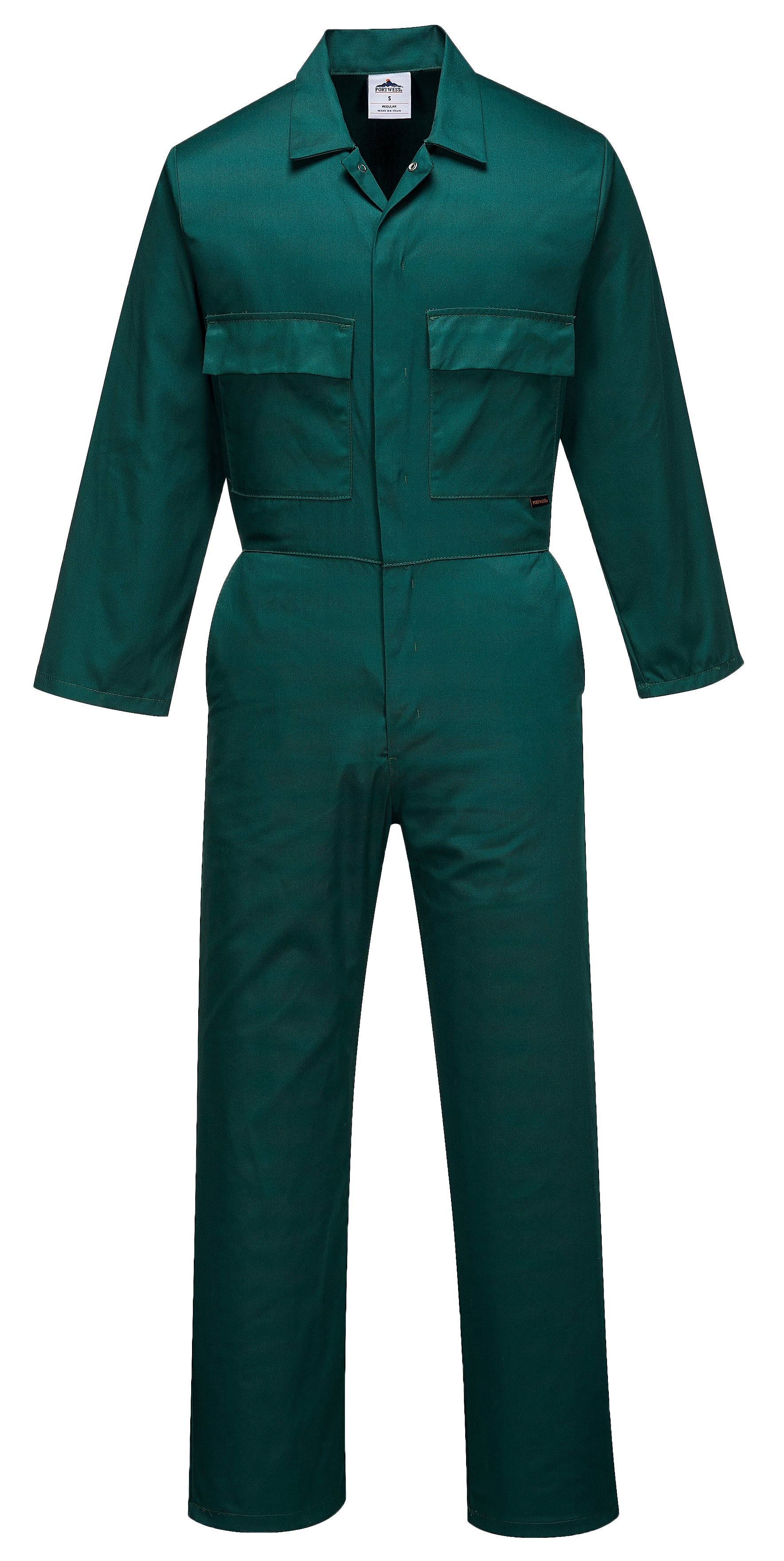 PORTWEST S999 sz S Green Work Euro Boiler Suit Coverall Overall PPE Mechanic