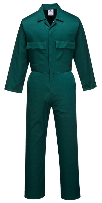 PORTWEST S999 sz XL Green Work Euro Boiler Suit Coverall Overall PPE Mechanic