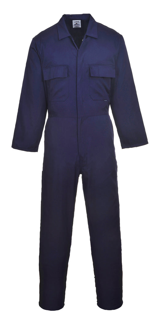 PORTWEST S999 sz XXL Navy Work Euro Boiler Suit Coverall Overall PPE Mechanic