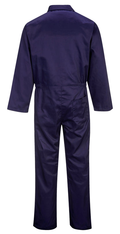 PORTWEST S999 sz XL (tall) Navy Work Euro Boiler Suit Coverall Overall PPE Mechanic
