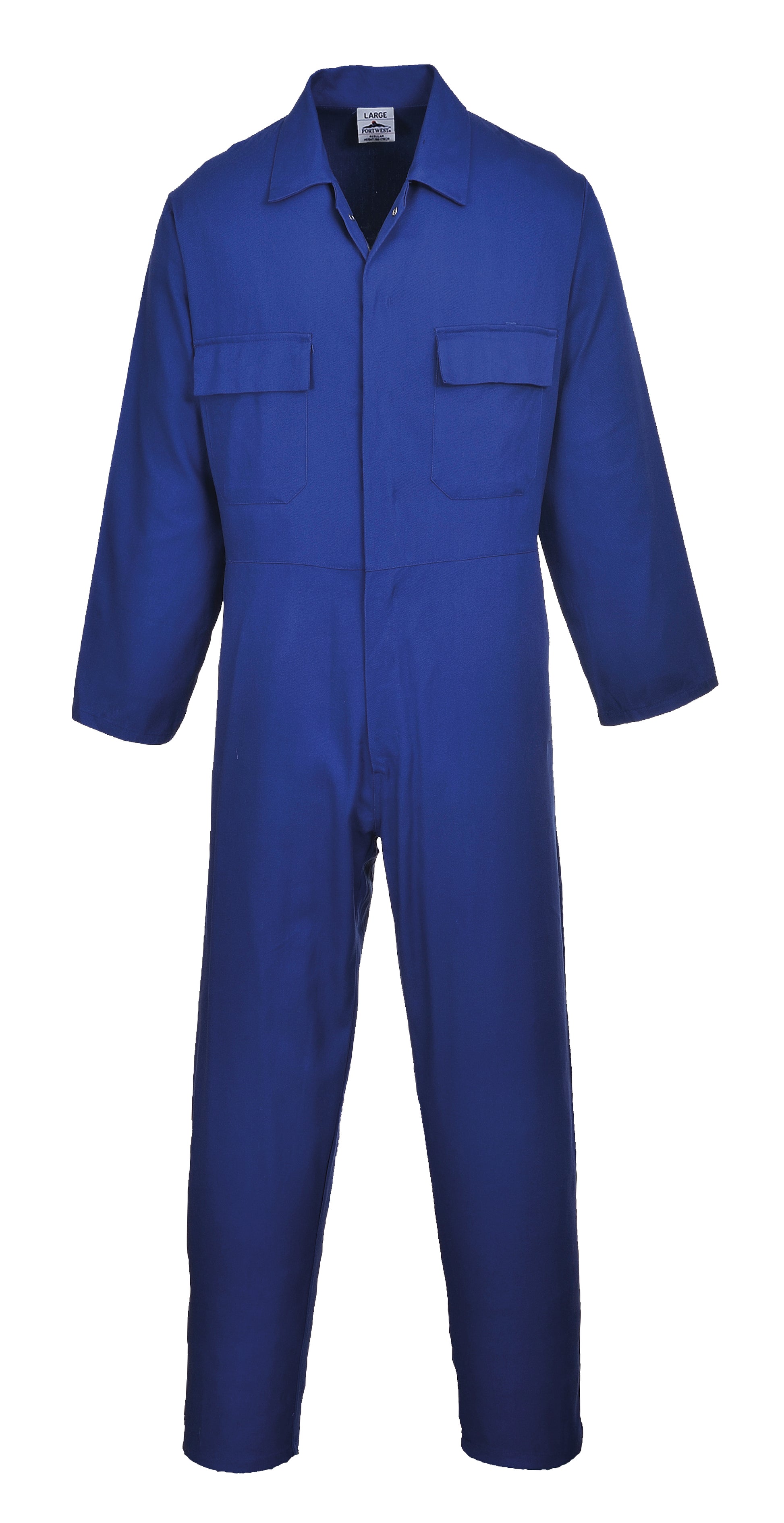 PORTWEST S999 sz XL Royal Blue Work Euro Boiler Suit Coverall Overall PPE Mechanic