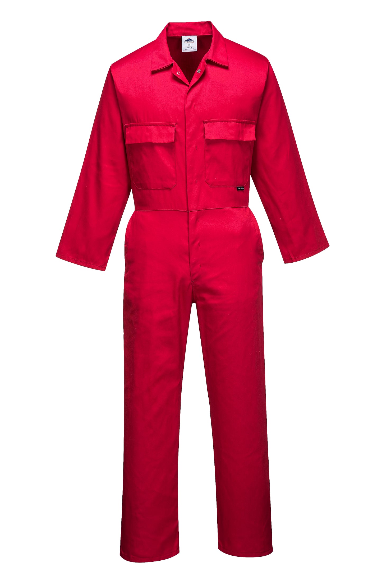 PORTWEST S999 sz S Red Work Euro Boiler Suit Coverall Overall PPE Mechanic