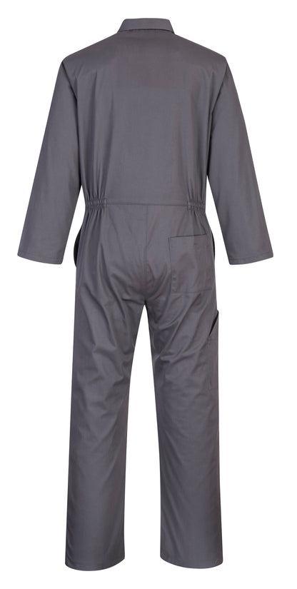 PORTWEST S999 sz XL Grey Work Euro Boiler Suit Coverall Overall PPE Mechanic