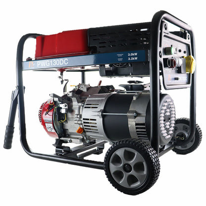 Position 1- 3.2kW / 4kVa Petrol Welder Generator, 120 Amp DC Welder PWG130DC